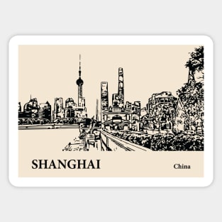 Shanghai - China Sticker